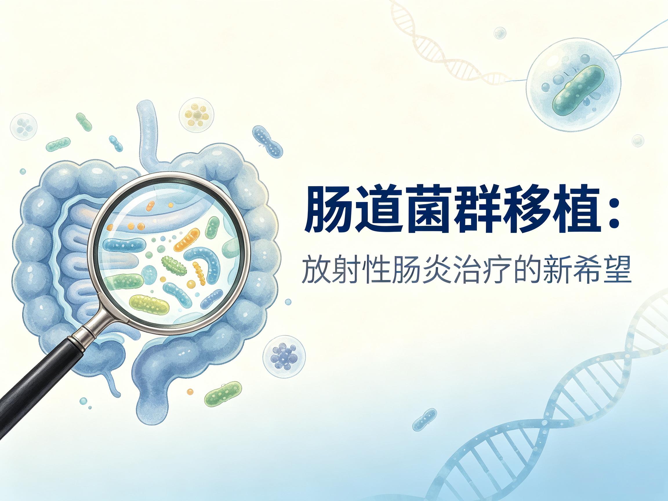 汕头市|第3期 肠道菌群移植：放射性肠炎治疗的新希望